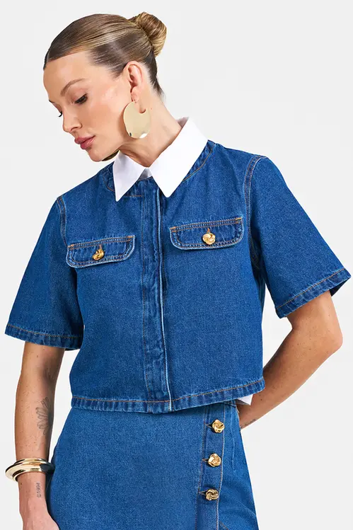 Top Jeans Feminino TOP5221