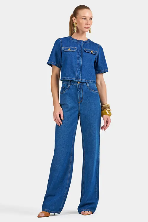 Top Jeans Feminino TOP5221