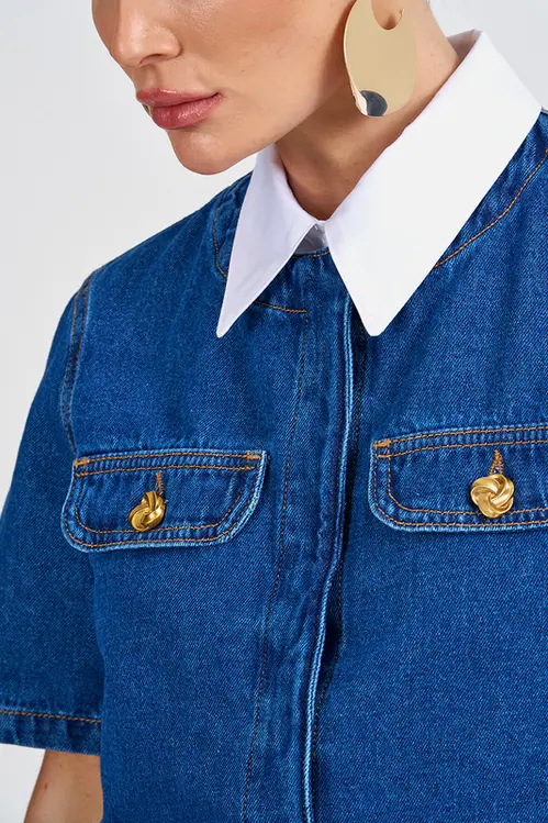 Top Jeans Feminino TOP5221