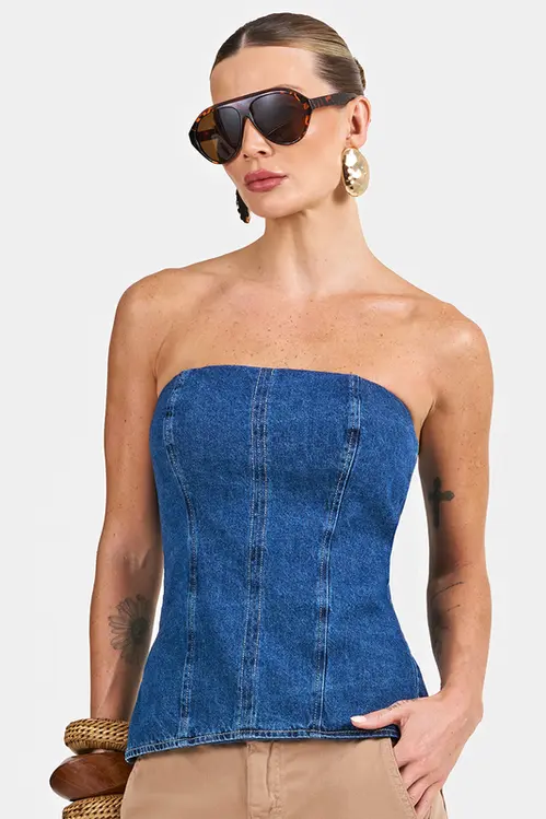 Top Jeans Feminino TOP5441