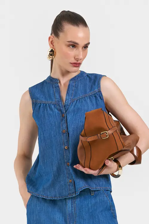 Regata Jeans Feminina CA5235