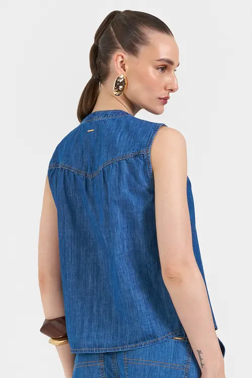 Regata Jeans Feminina CA5235