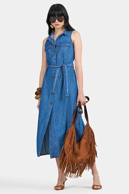 Chemise Jeans Feminina VJ5231