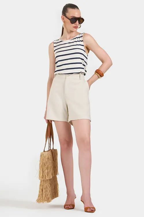 Bermuda Alfaiataria Feminina HP5333 Quacker