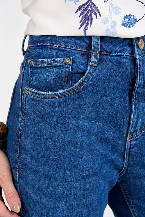 Calça Jeas Mom Feminina CLM5391