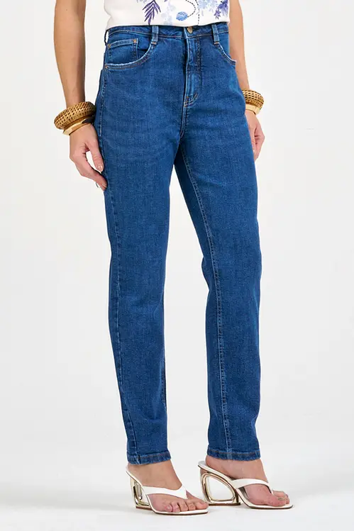 Calça Jeas Mom Feminina CLM5391