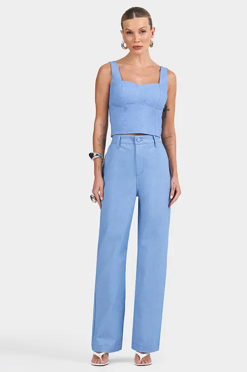 Calça Jeans Wide Leg Bruna CLM5325