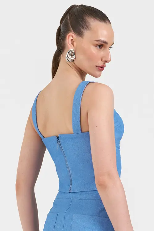 Top Jeans Feminino TOP5321