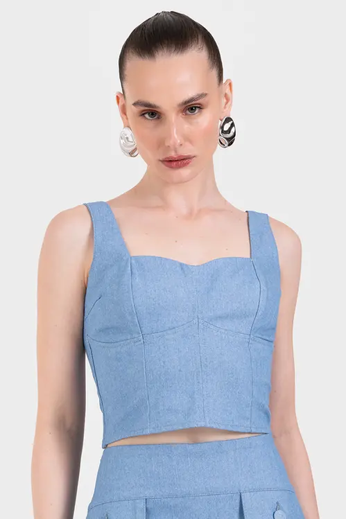 Top Jeans Feminino TOP5321