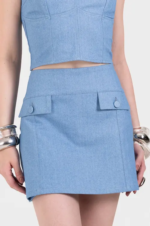 Shorts Saia Jean Feminino HLM5351