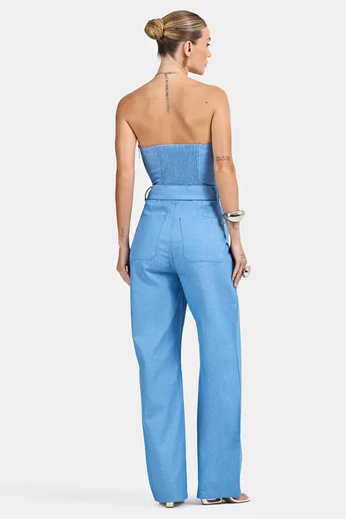 Macacão Jeans Feminino MAC5317