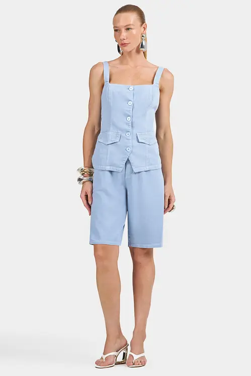 Jorts em Sarja Feminino JSM5675