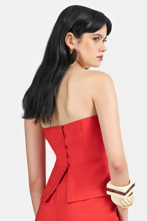 Top sem Alça Feminina WP5581