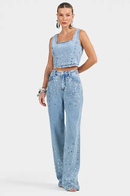 Top Jeans Feminino TOP5645