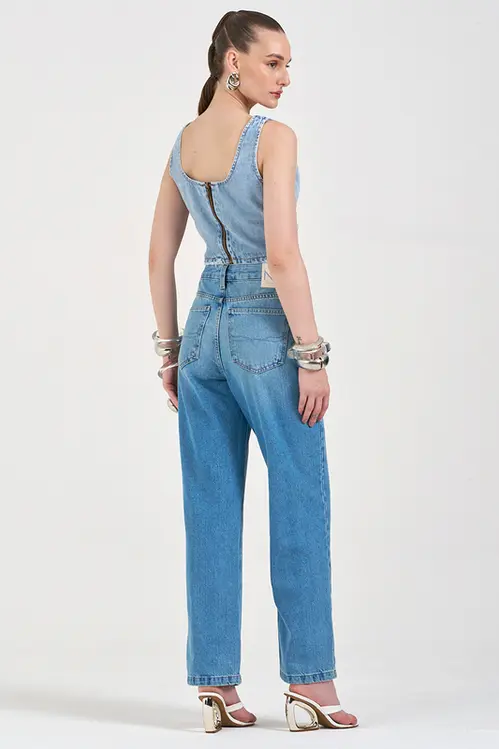 Calça Jeans Maria Reta CJM5491