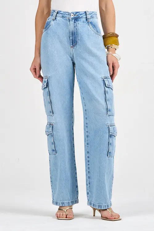 Calça Jeans Wide leg Bruna CJM5449