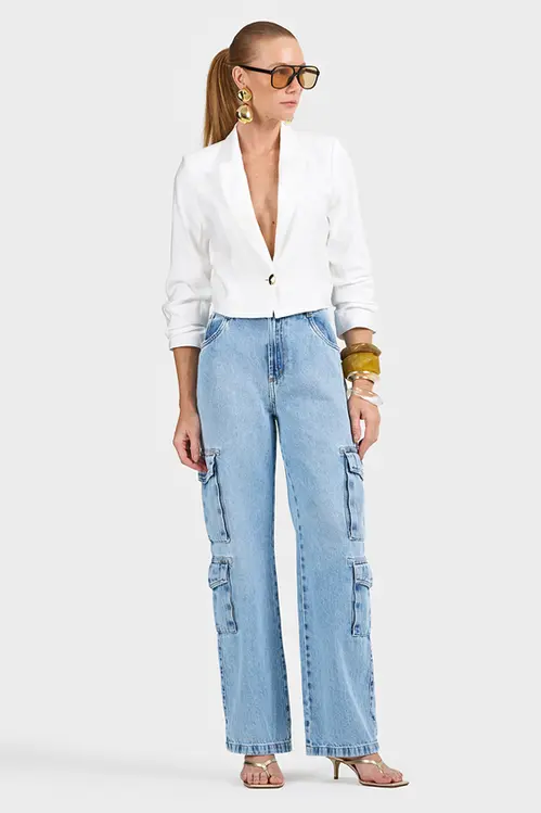 Calça Jeans Wide leg Bruna CJM5449