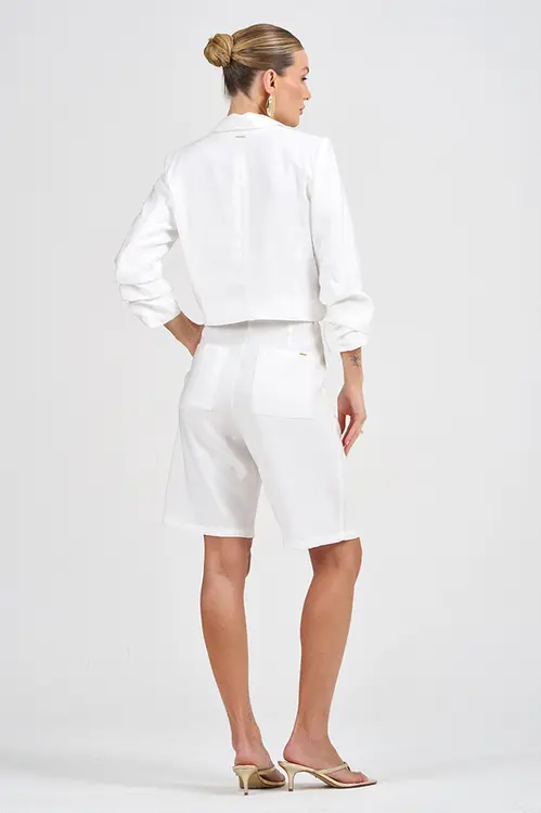 Jorts em Viscose Plano Feminino HP5369