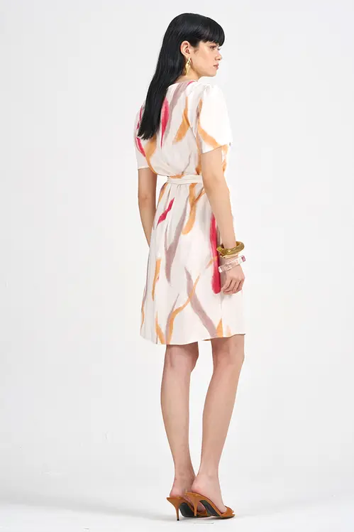 Vestido Curto Estampado Feminino VP5541