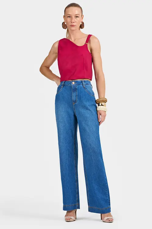 Calça Jeans Wide Leg Bruna CJM5489