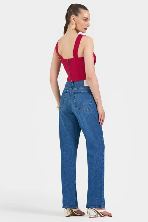 Calça Jeans Reta Camila CLM5595