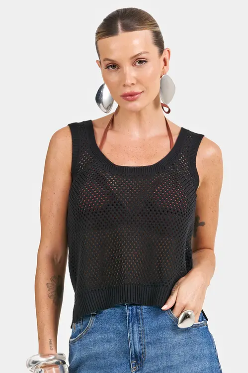 Regata em Tricot Feminino RM5335