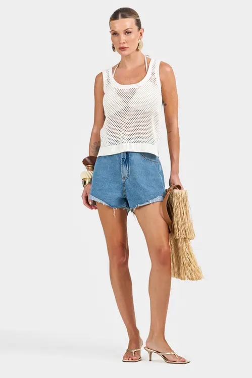 Regata em Tricot Feminino RM5335