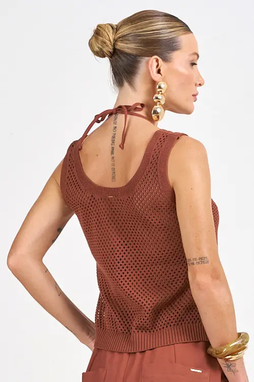 Regata em Tricot Feminino RM5335