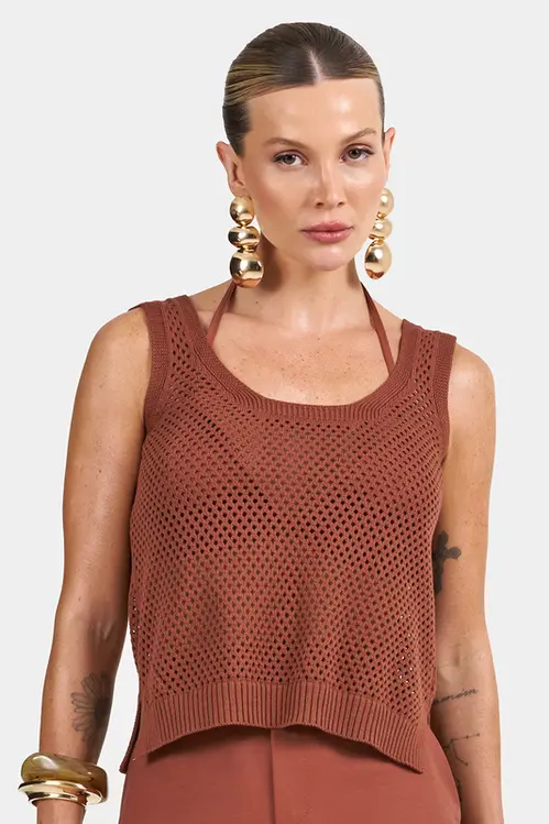 Regata em Tricot Feminino RM5335