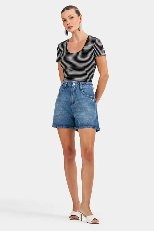 Shorts Jeans Mom HLM5405
