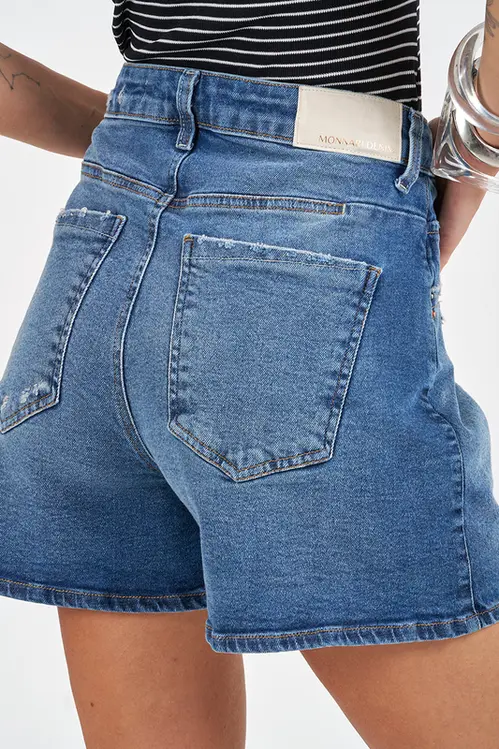 Shorts Jeans Mom HLM5405