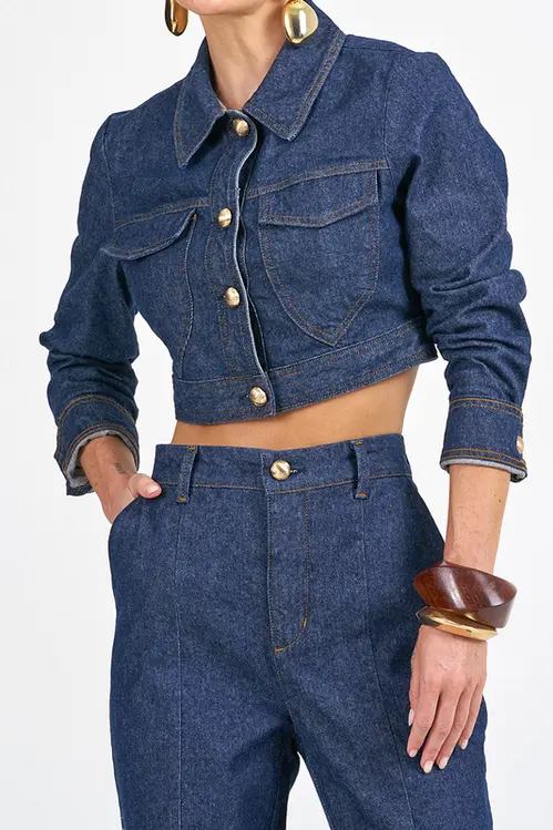 Calça Jeans Wide Leg Bruna CLM5505