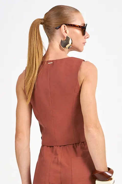 Colete de Viscose Feminino KP5513