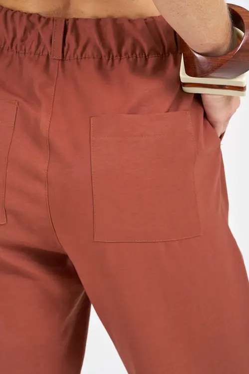 Calça Plana de Alfaiataria Feminina CPA5511