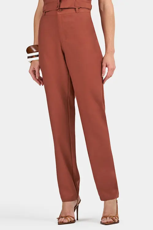 Calça Plana de Alfaiataria Feminina CPA5511