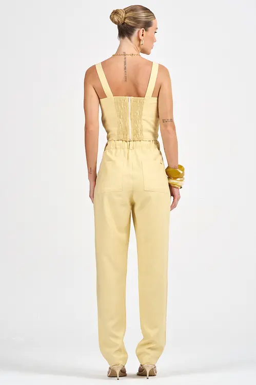 Calça Plana de Alfaiataria Feminina CPA5511