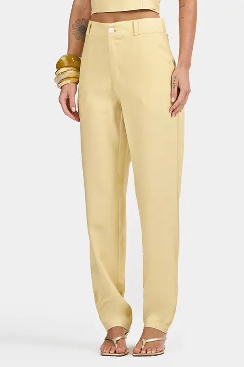 Calça Plana de Alfaiataria Feminina CPA5511