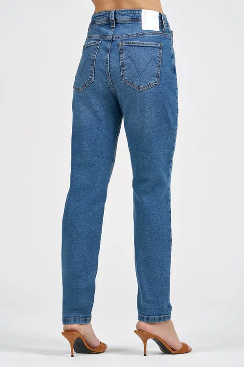 Calça Jeans Mom Feminina CLM5393