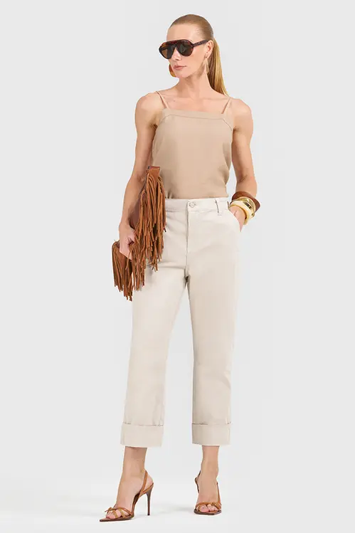 Regata de viscose Sarjada Feminina RP5483