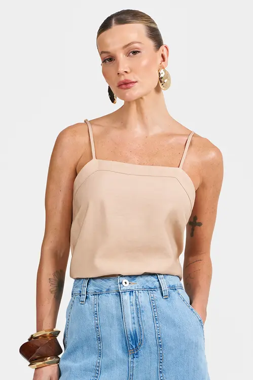 Regata de viscose Sarjada Feminina RP5483