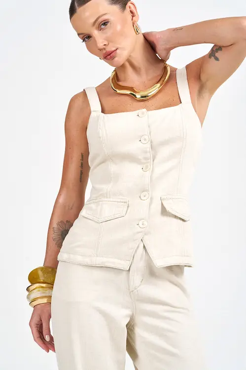 Colete Sarja Feminina TOP5695