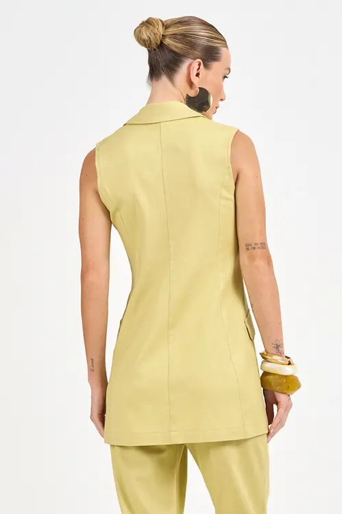 Colete de Linho Feminina KP5475