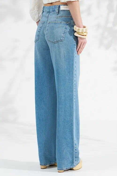 Calça Jeans Wide Leg Stella Feminina CJM5811
