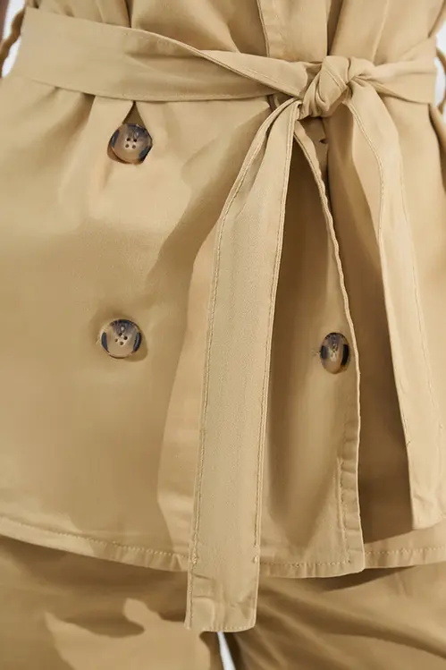 Colete Sarja Alfaiataria Feminina CO5895