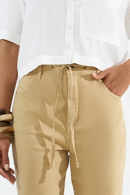 Calça Sarja Jogger Reta Feminina CLM5823