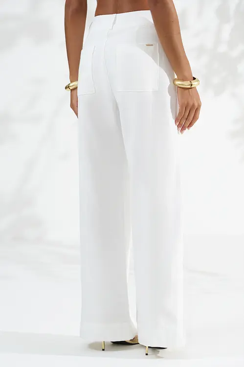 Calça em Viscose Pantalona Feminina CPP5853