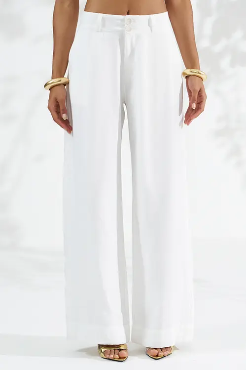 Calça em Viscose Pantalona Feminina CPP5853