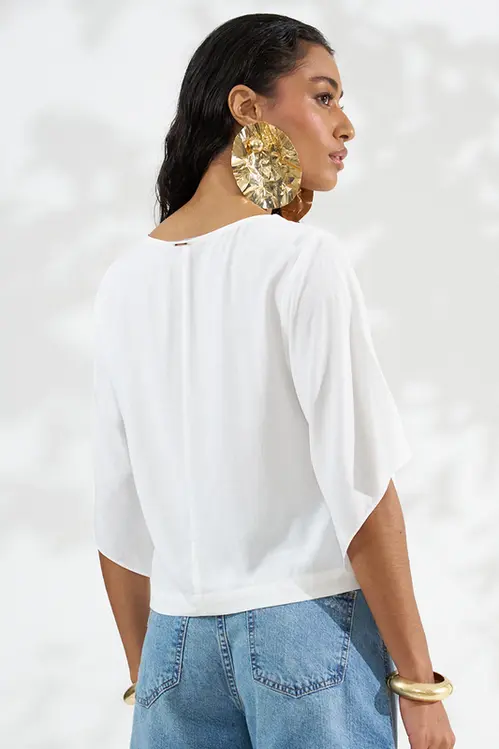 Blusa em Viscose Feminina BP5847