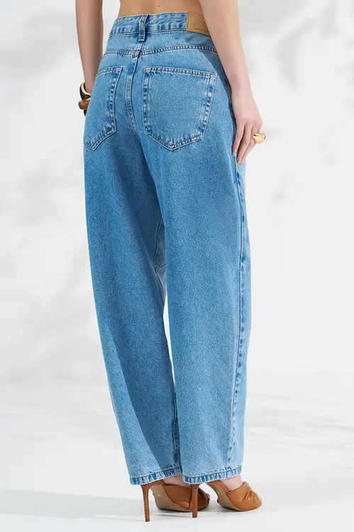 Calça Jeans Barrel Julia Feminina CJM5815