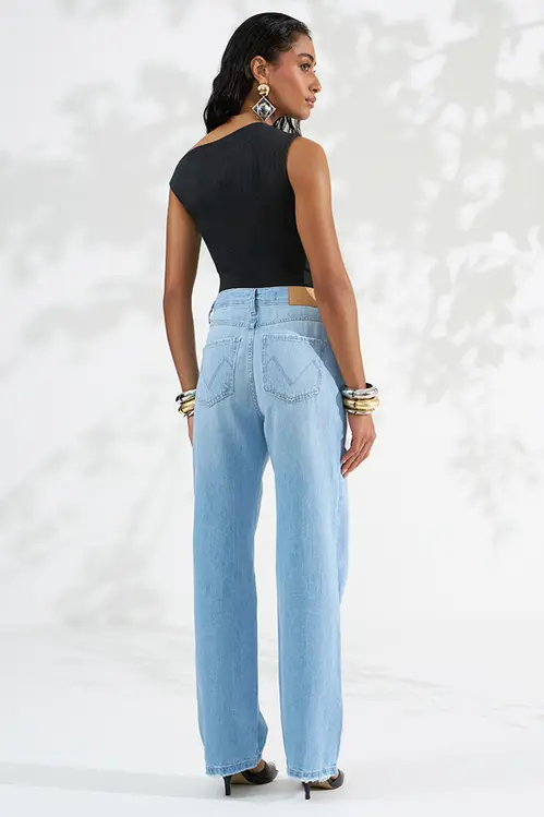 Calça Jeans Wide Leg Bruna Feminina CJM5771